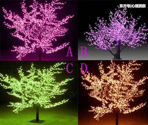 心理测试：每一棵发光树代表一个优点，测你身上有什么隐藏优点？