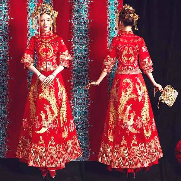 心理测试:你想穿哪件秀禾服?测你在爱情路上还有多久