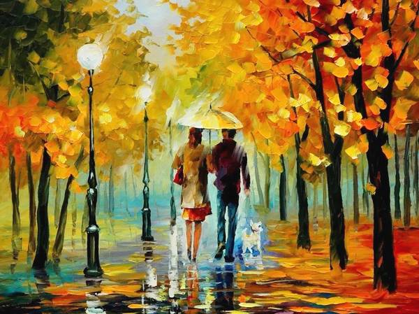 心理测试：4对油画中的情侣哪一个最美，测爱情中你最注重什么