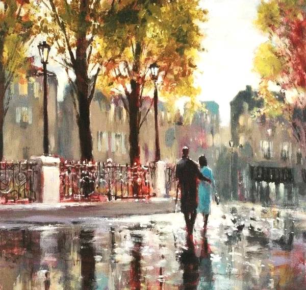 心理测试：4对油画中的情侣哪一个最美，测爱情中你最注重什么