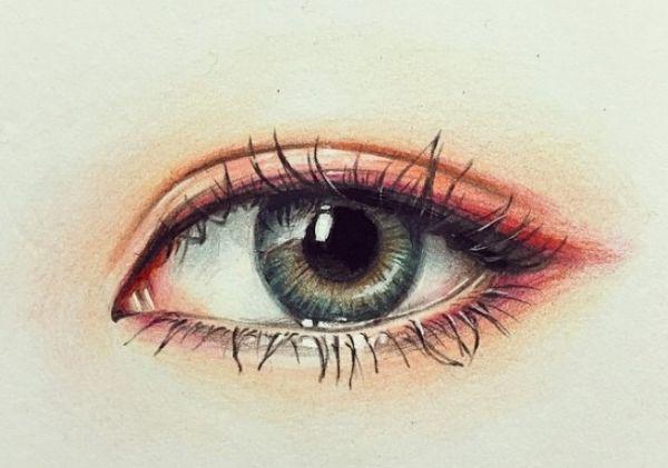 心理测试：4种创意眼妆，哪种最美？测你近期的桃花运有多旺？