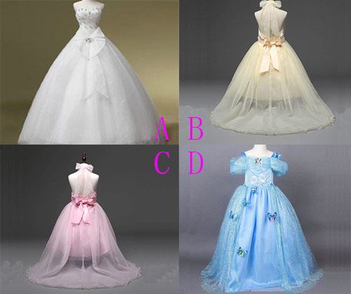 心理测试：选一条公主长裙子，测你是潮流派还是传统派？